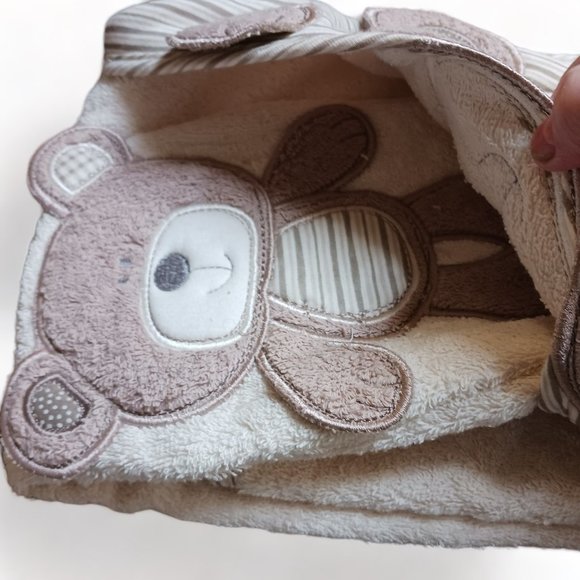 BabiesRUs Hooded Towel and Wash Mitt Set - Picture 3 of 9